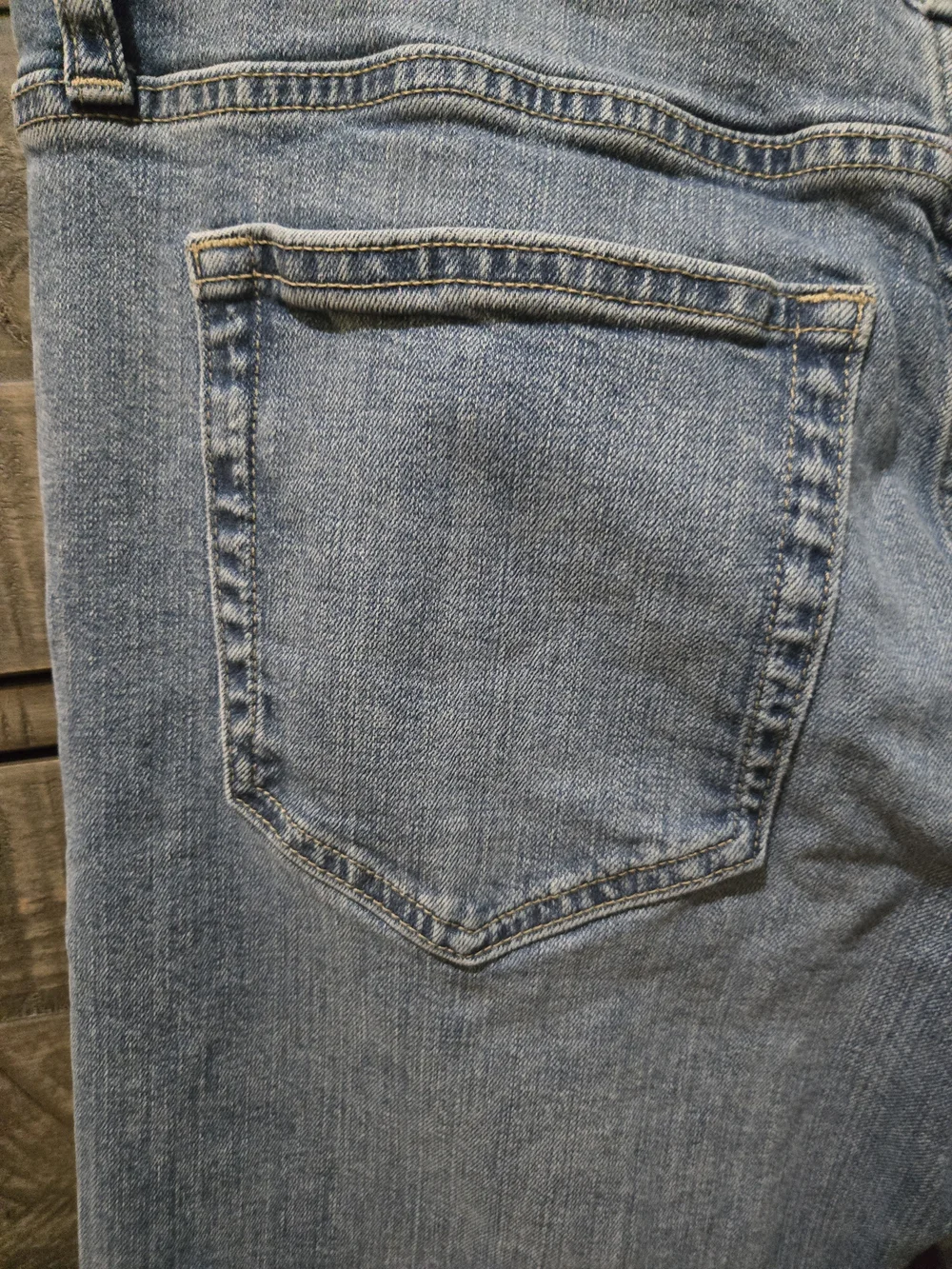 J.Crew Flex Straight Jeans Men's 30x30 Light Wash Stretch Denim Blue